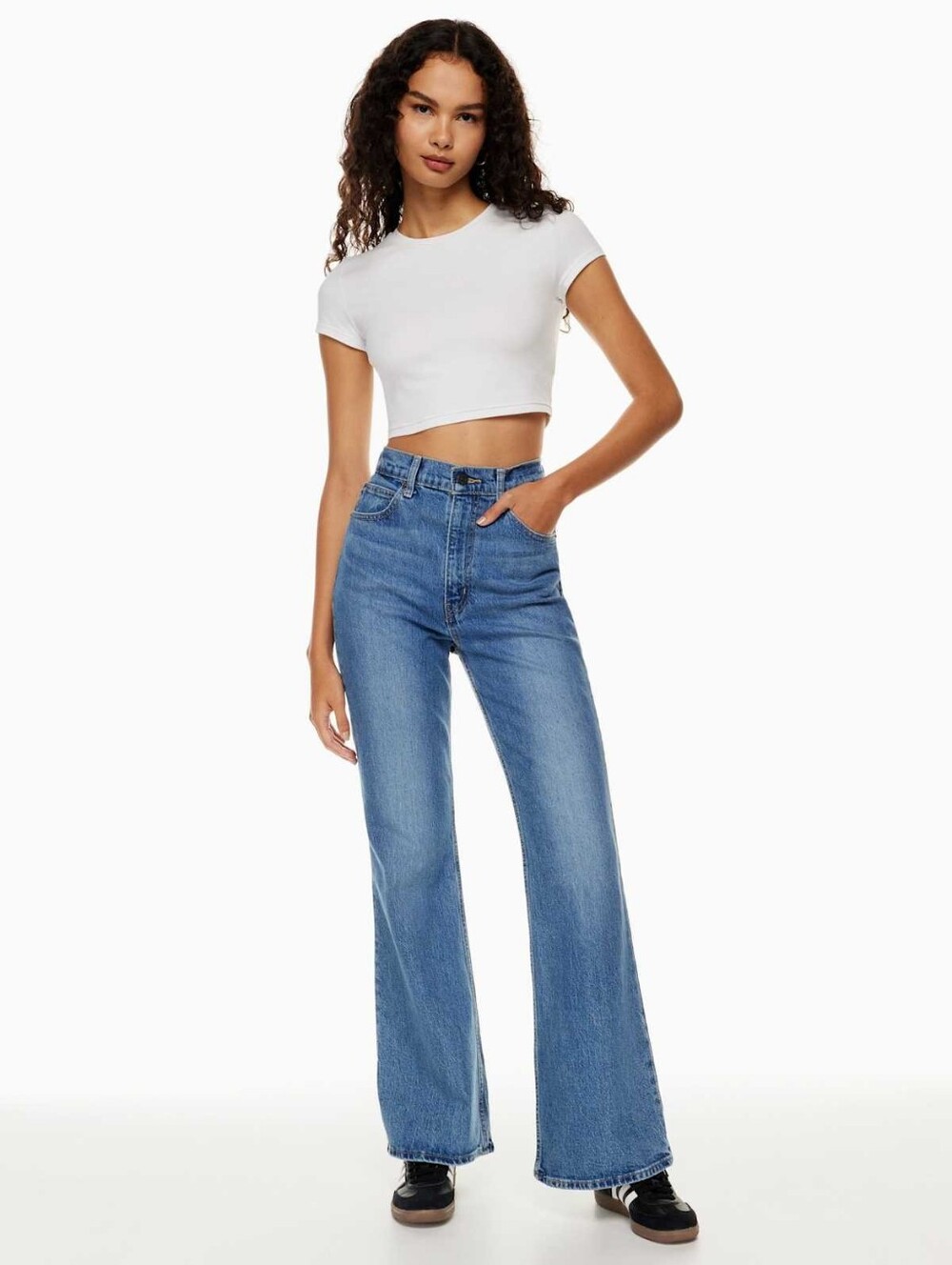 Levi's '70s High Flare Jean 30W 32L In Sonoma Walks (Medium Wash)